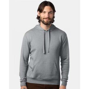 Hanes Brand Alternative Apparel Heather Gray Mens Hoodie 3XL AGS4B100